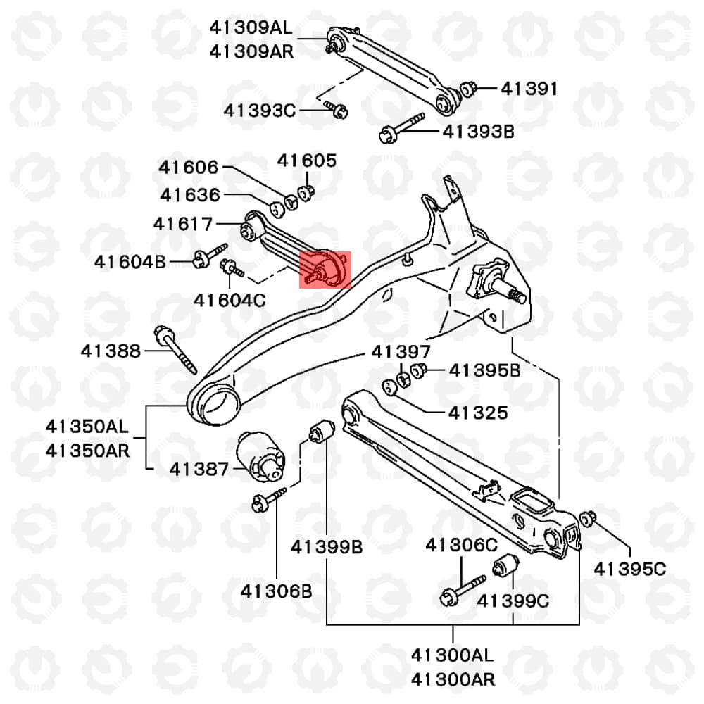 بوش طبق عقب پروتون Gen2 برند شماکو - تصویر 5