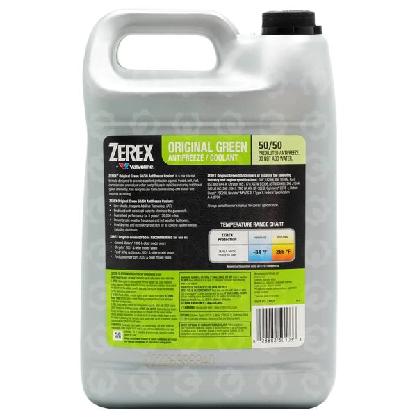 ضد یخ سبز والوالین Zerex Original Green - تصویر 2