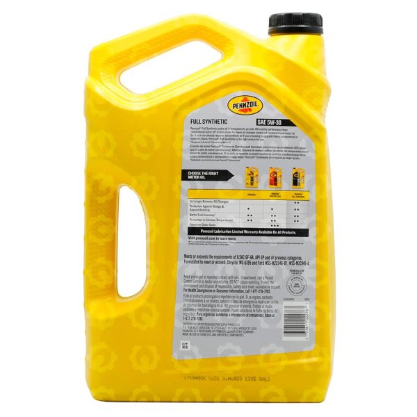 روغن موتور پنزویل فول سنتتیک 5W-30 - تصویر 2