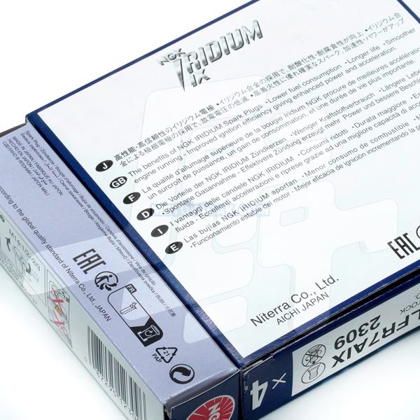 شمع موتور ایریدیوم ان جی کی LFR7AIX 2309 - تصویر 5