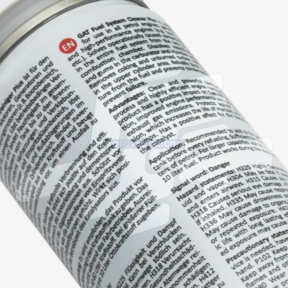 پاک کننده سیستم سوخت گات FUEL SYSTEM CLEANER PLUS - تصویر 2