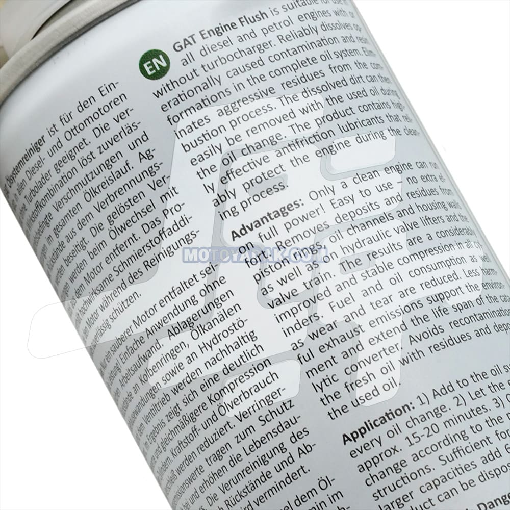 محلول موتور شوی گات GAT Engine Flush - تصویر 2